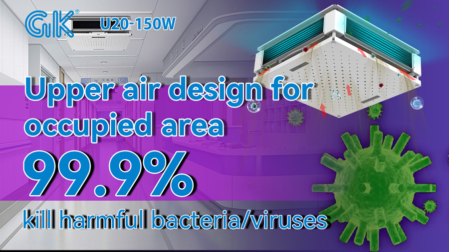 U20 UVC Sterilizator UVC pentru camera superioara